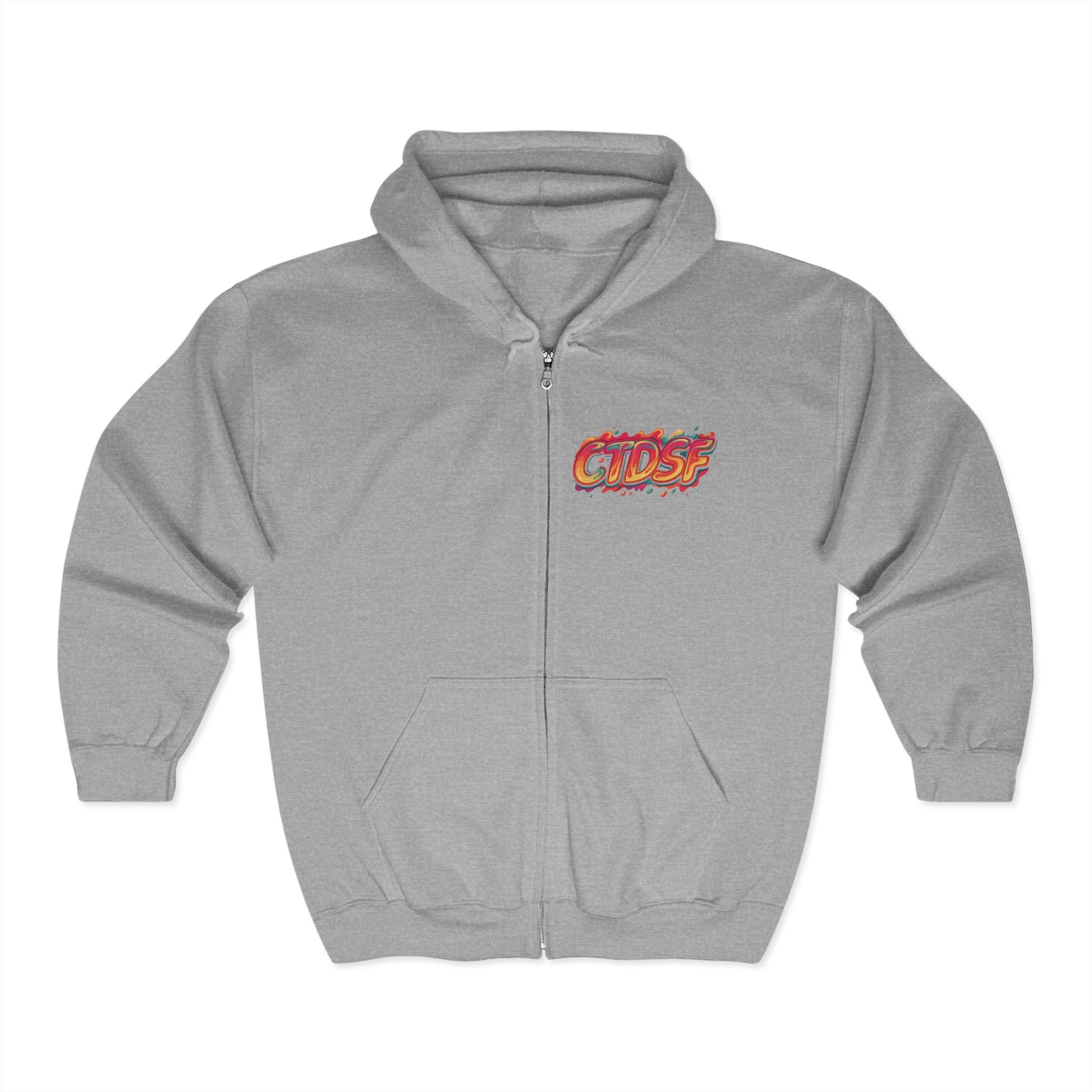 Hoodie Branded City Scape Design