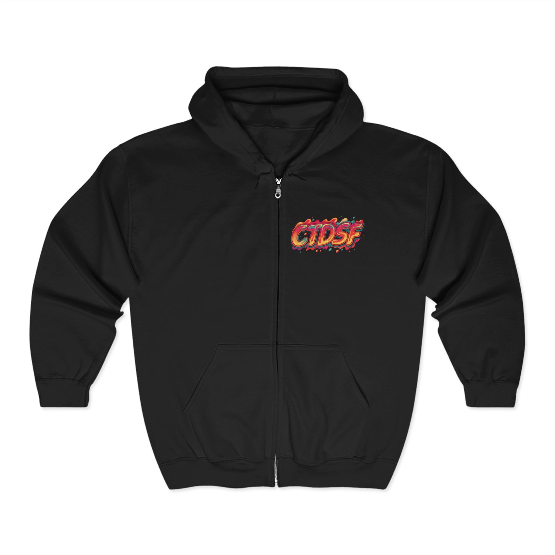 Hoodie Branded City Scape Design