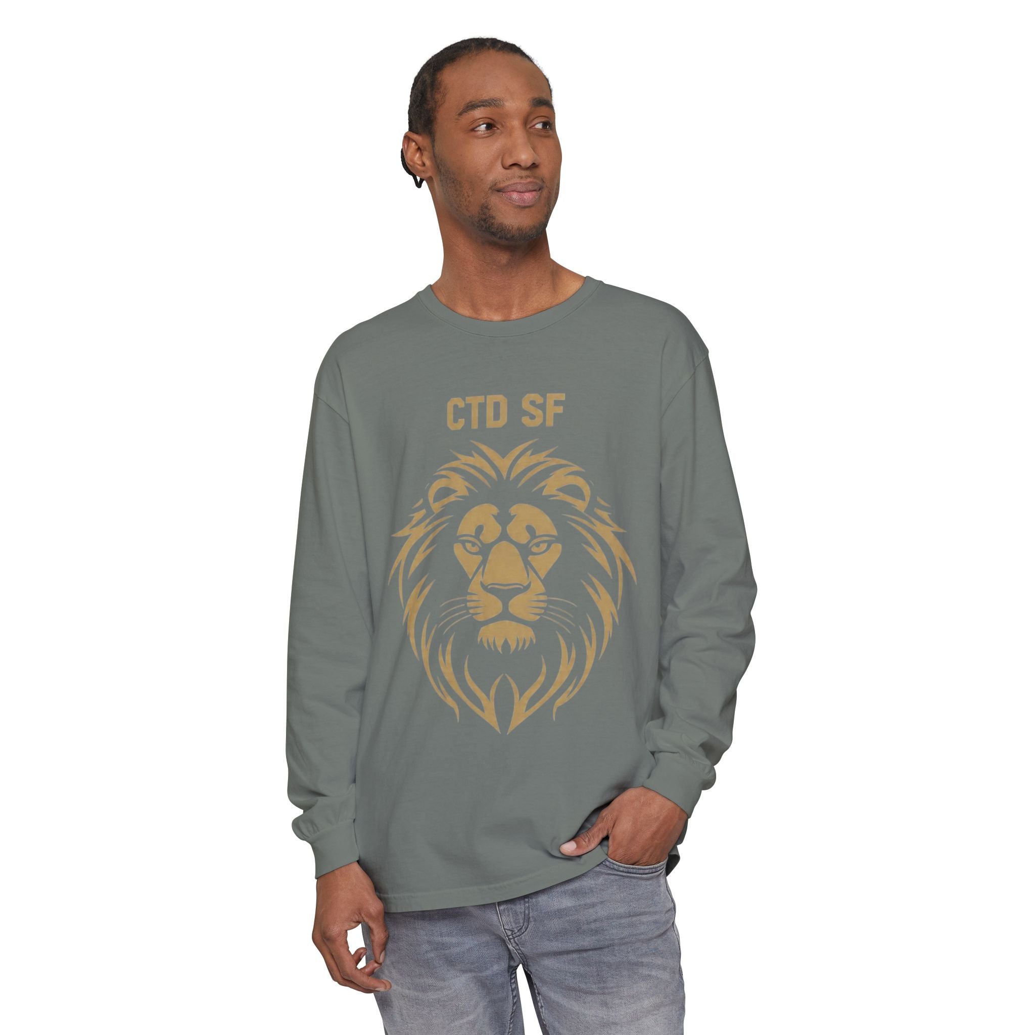 CTD SF Lion Graphic Long Sleeve Tee