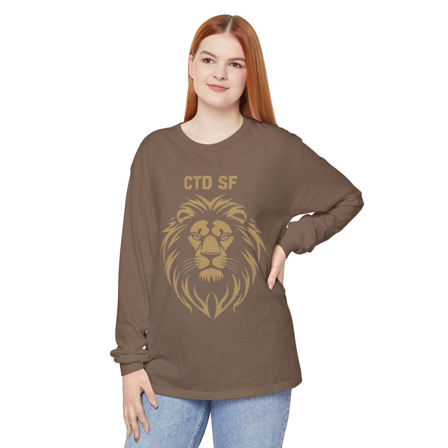 CTD SF Lion Graphic Long Sleeve Tee