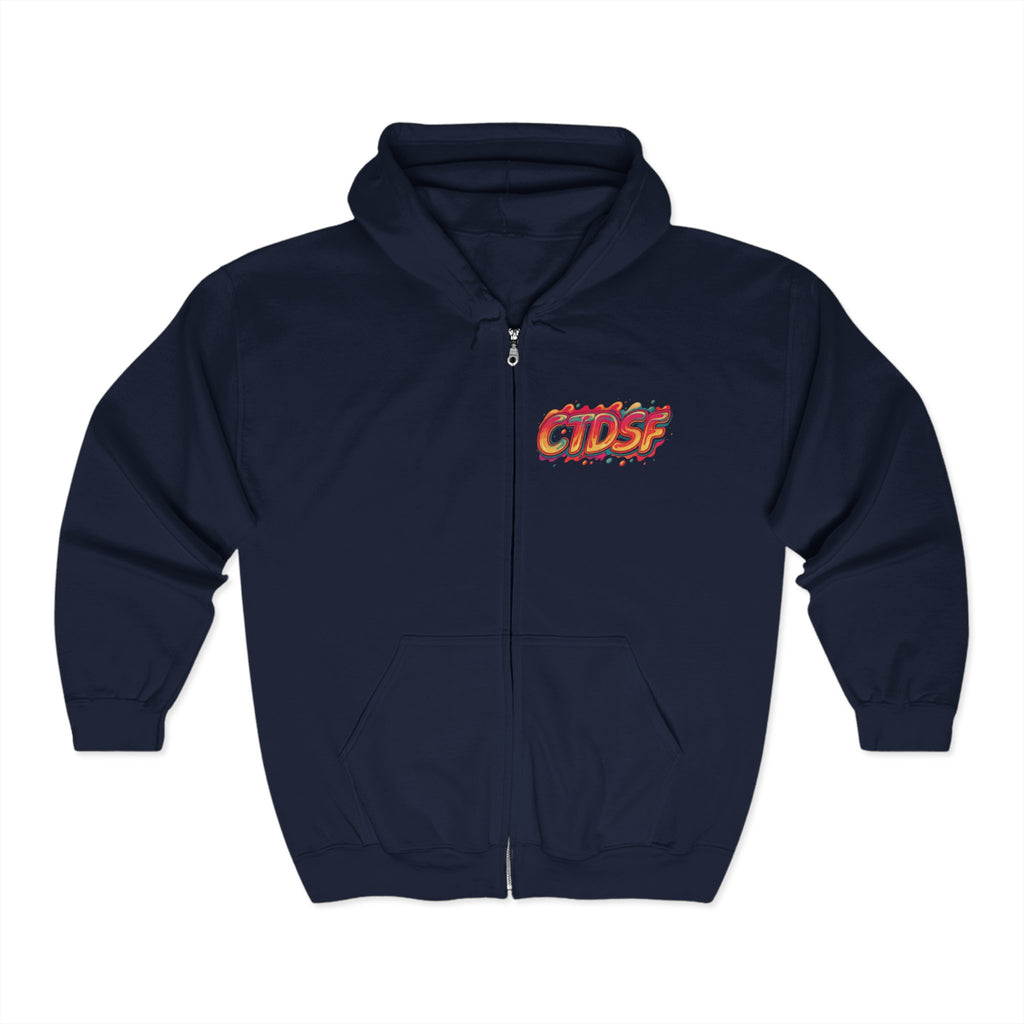Hoodie Branded City Scape Design