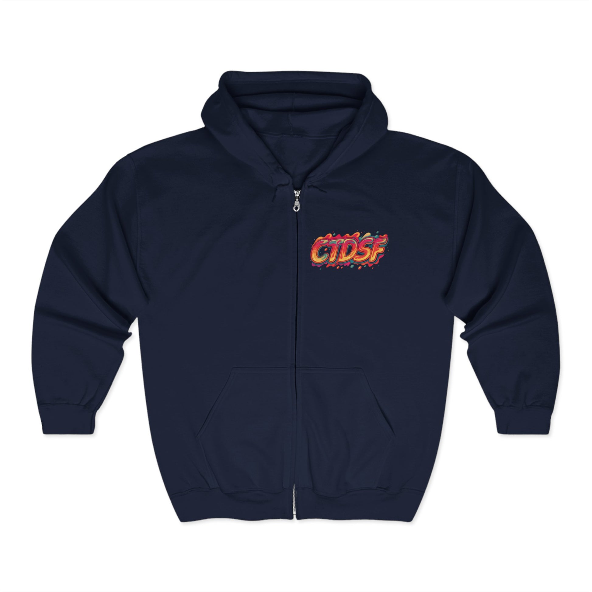 Hoodie Branded City Scape Design
