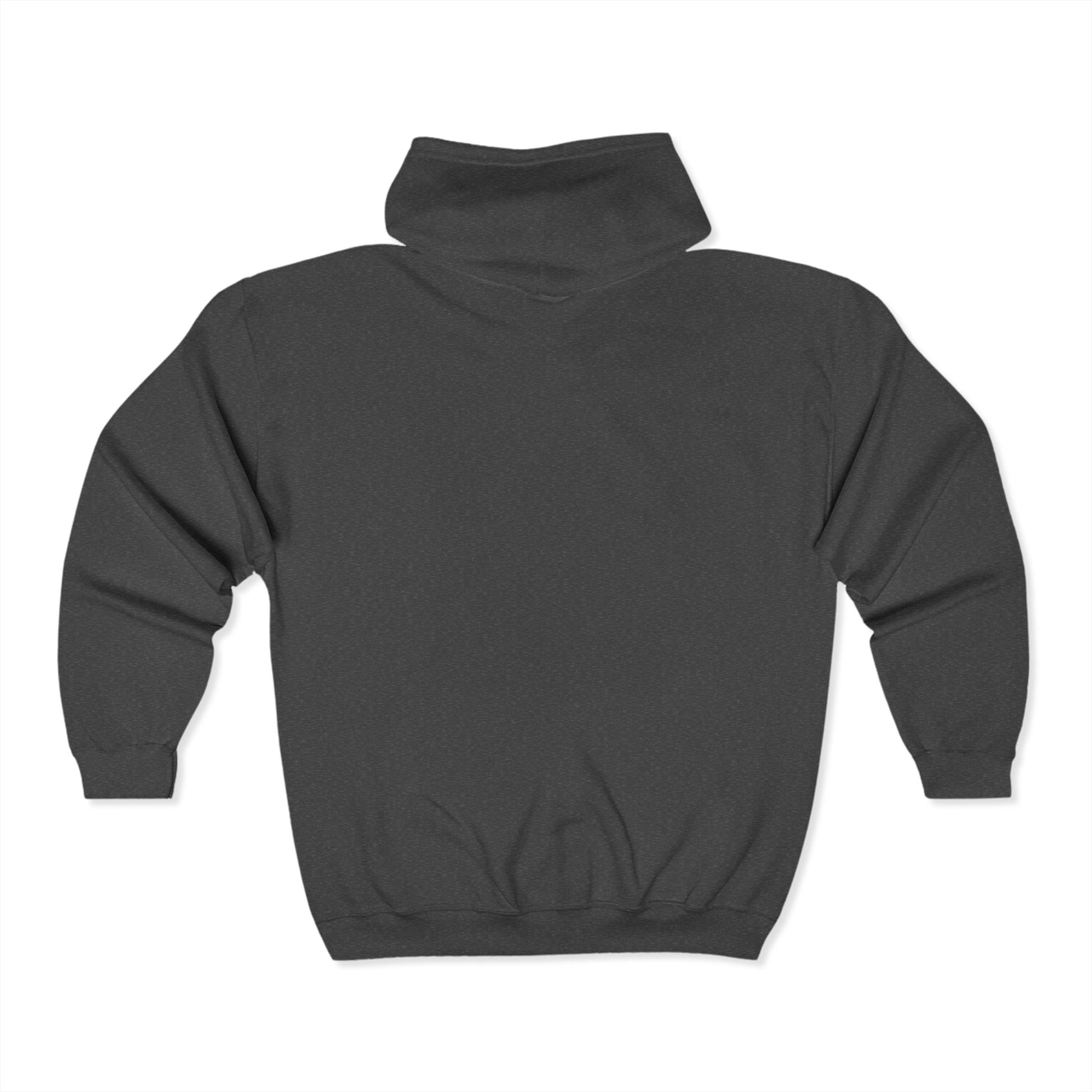Hoodie - Mushroom SF City Scape Full Zip Heavy Blend Sweatshirt