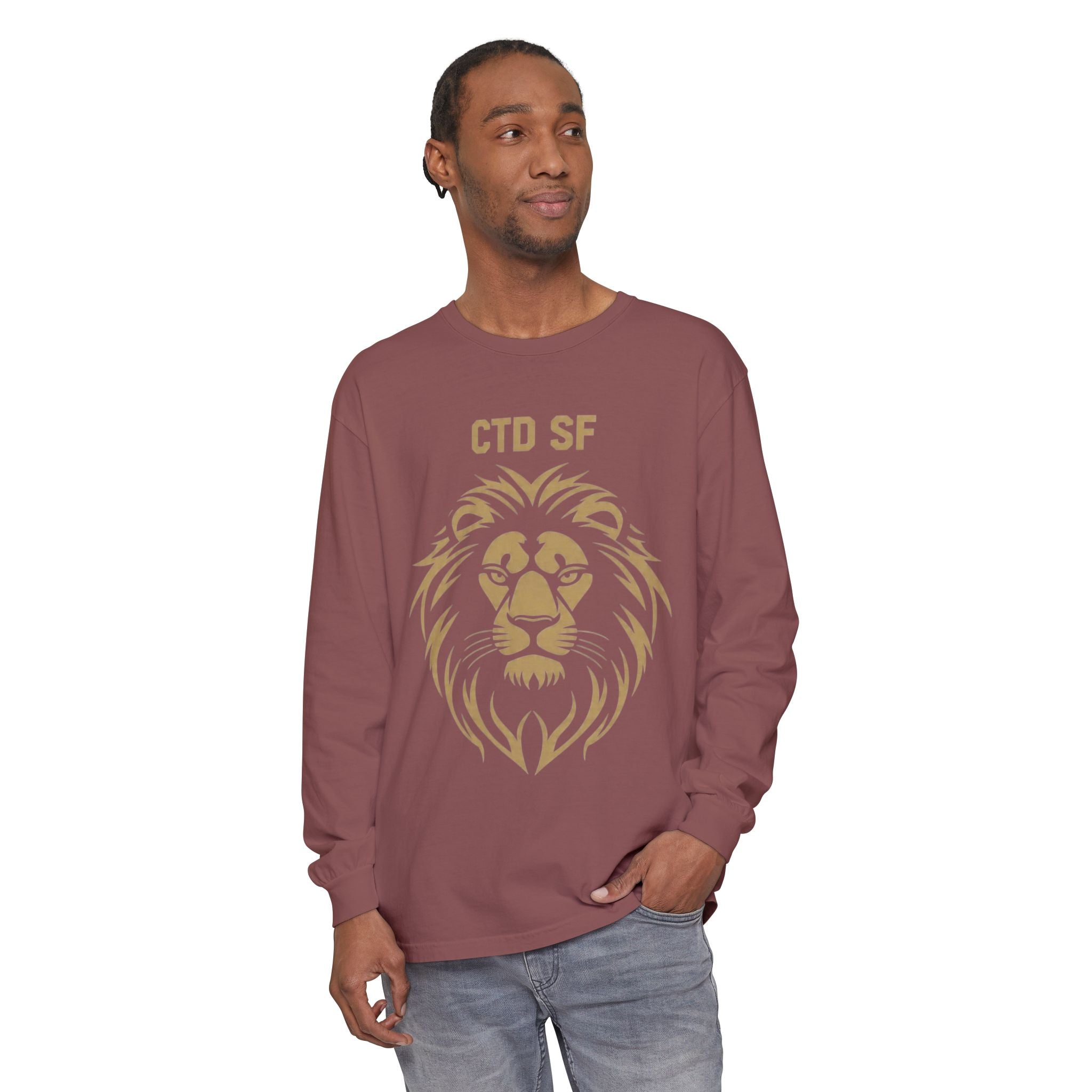 CTD SF Lion Graphic Long Sleeve Tee