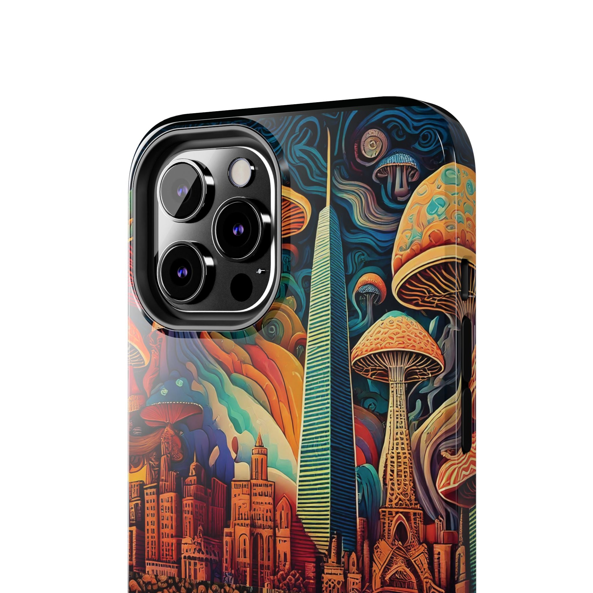 Phone Cases - Mushroom City Growth Design