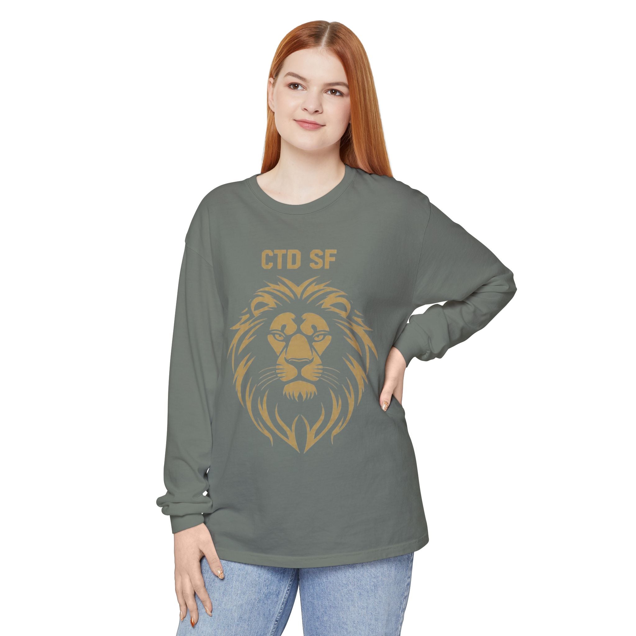 CTD SF Lion Graphic Long Sleeve Tee