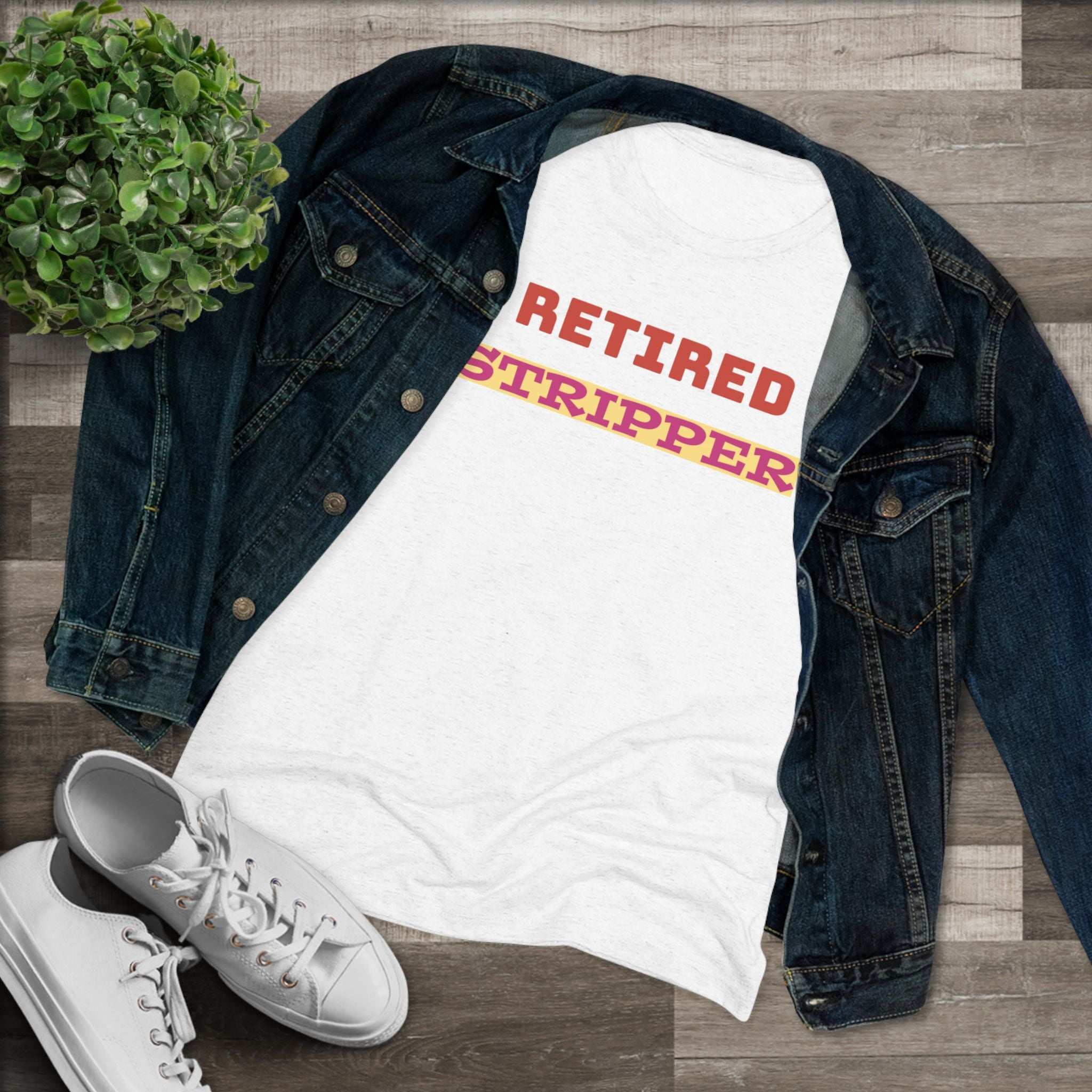 Women's Tee - Retired Stripper Shirt