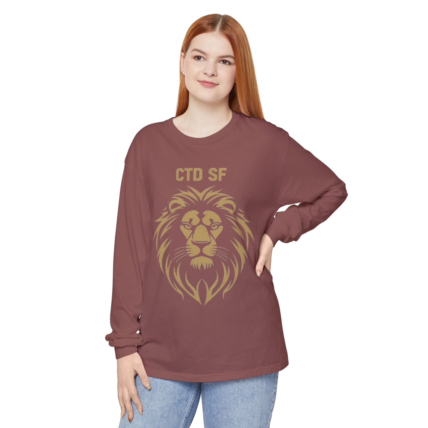 CTD SF Lion Graphic Long Sleeve Tee