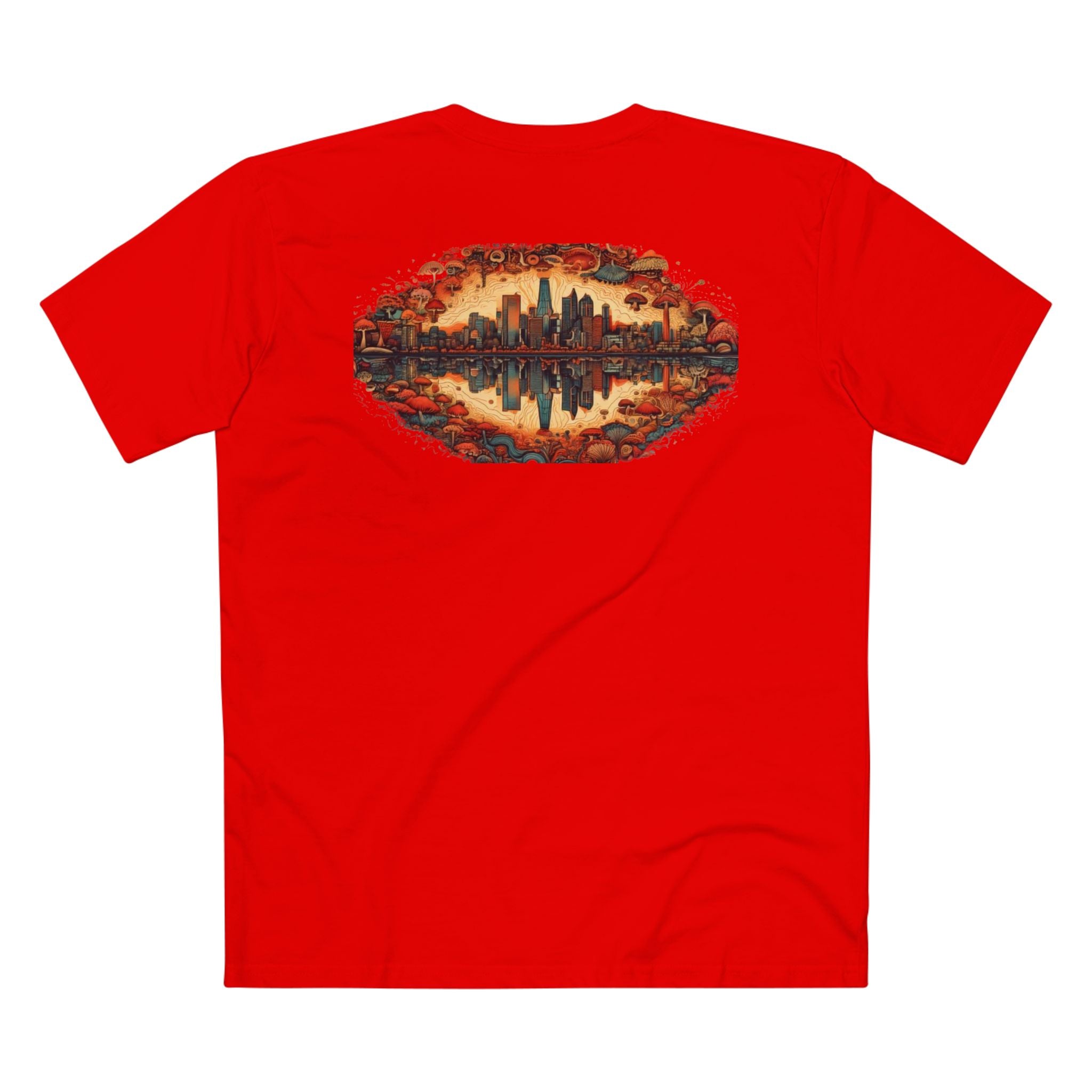 Tee Shirt City Scape Shroomin