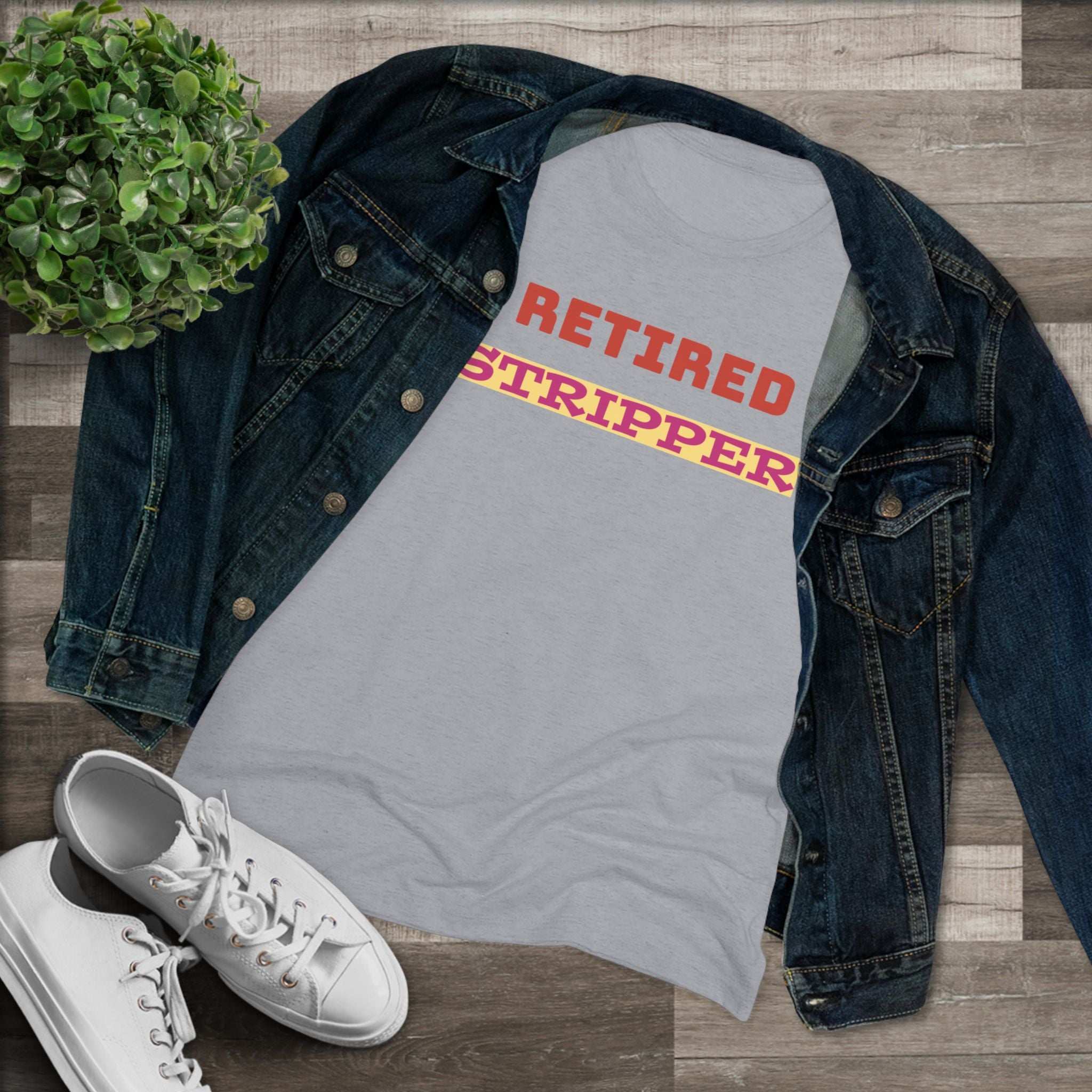 Women's Tee - Retired Stripper Shirt