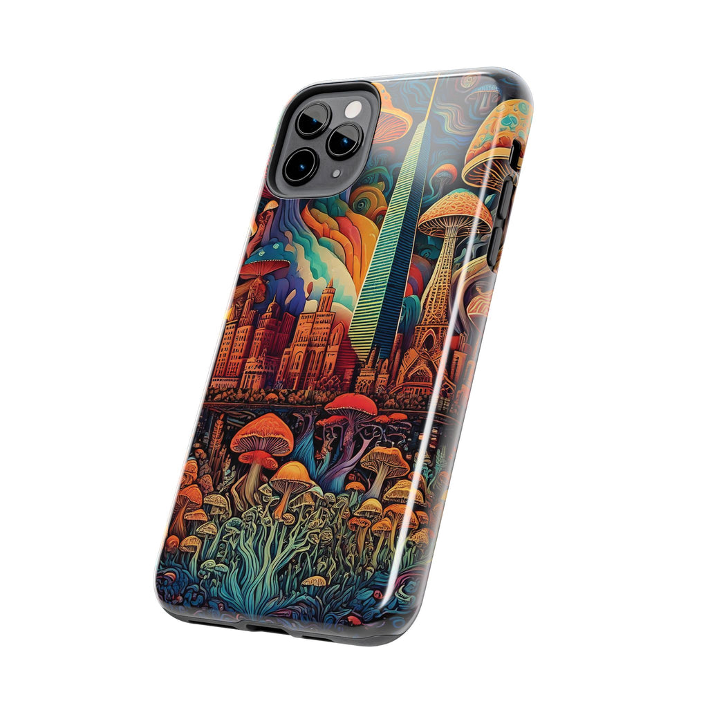Phone Cases - Mushroom City Growth Design