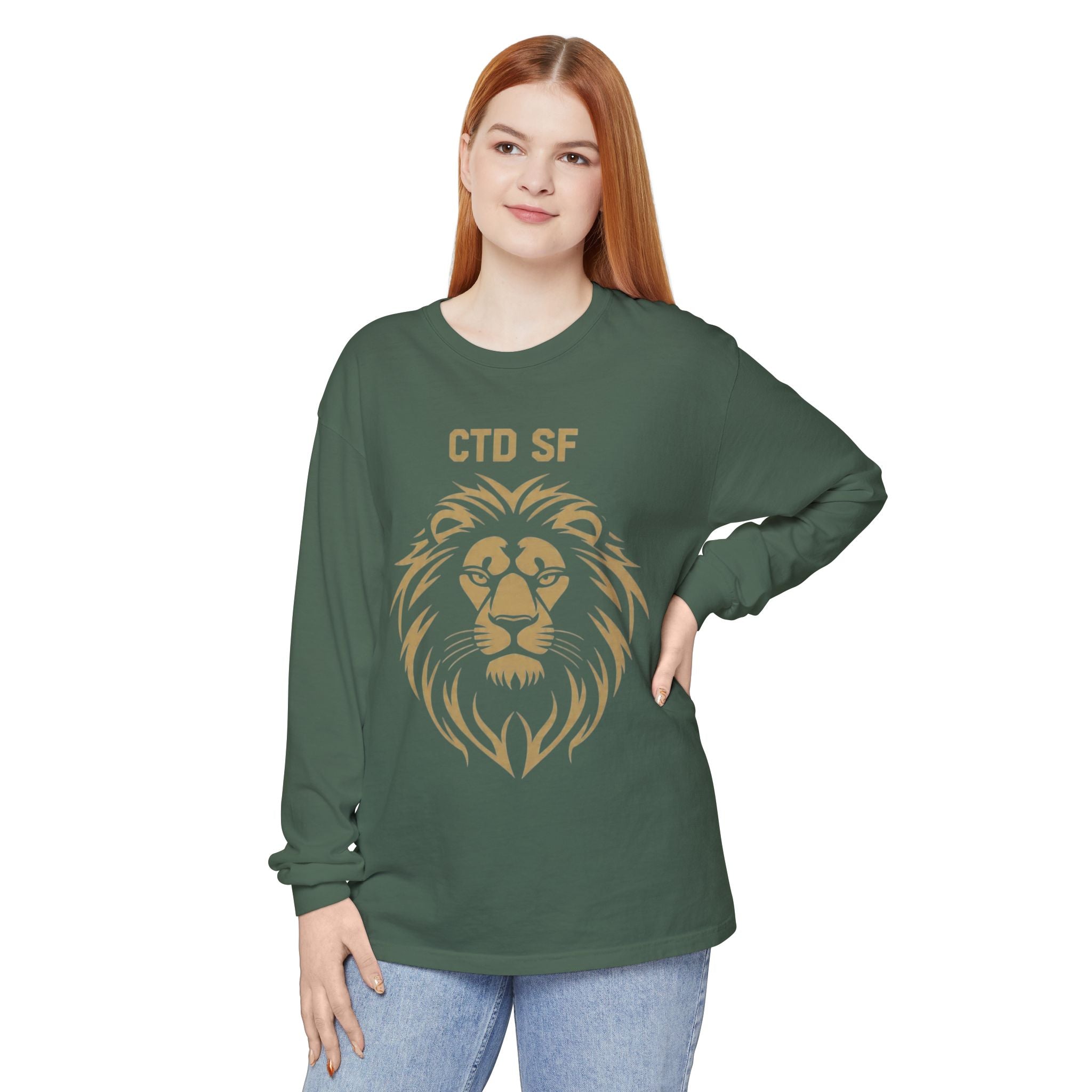 CTD SF Lion Graphic Long Sleeve Tee