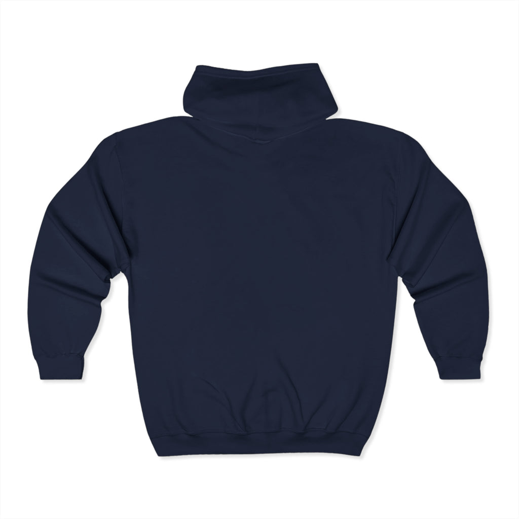 Hoodie - Mushroom SF City Scape Full Zip Heavy Blend Sweatshirt
