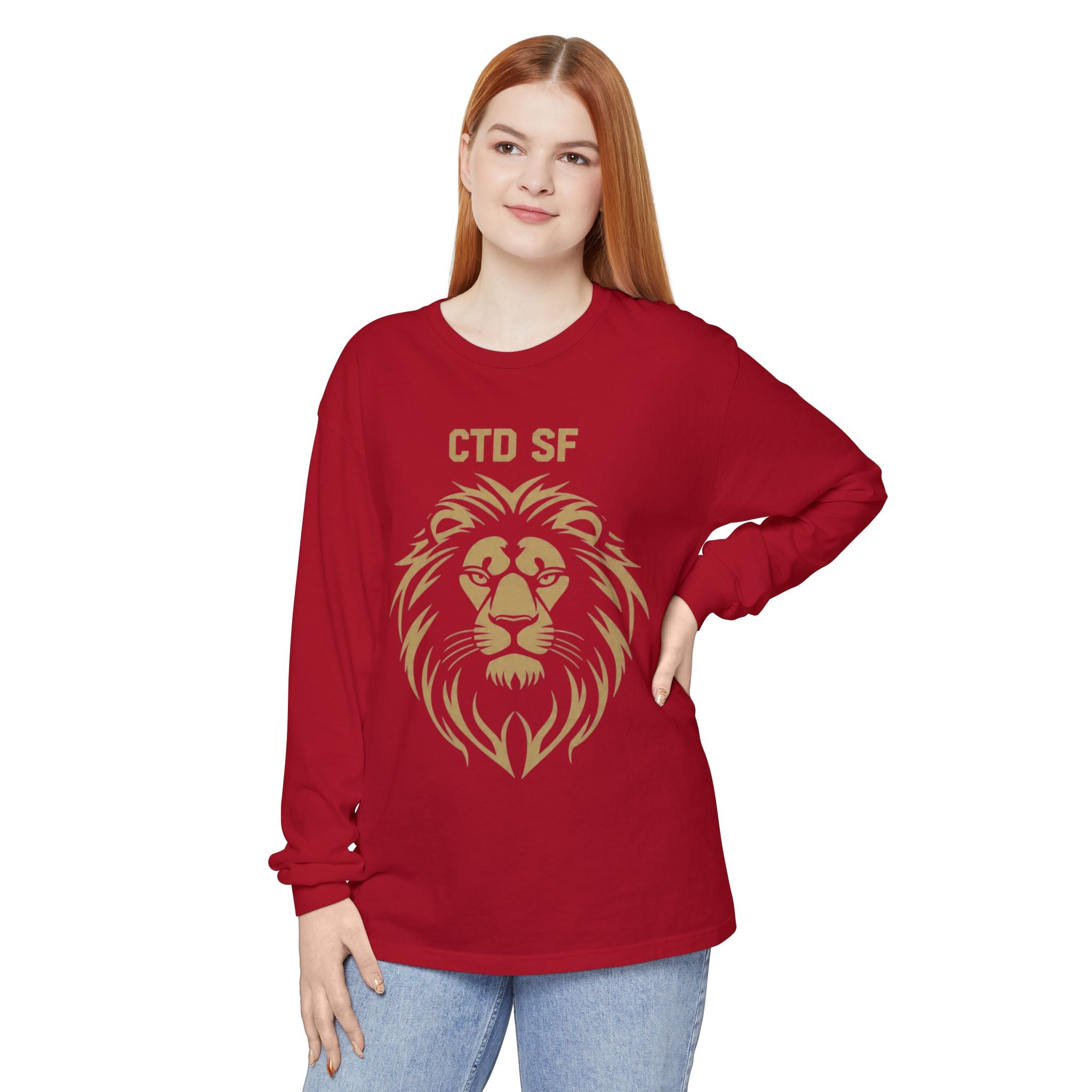 CTD SF Lion Graphic Long Sleeve Tee