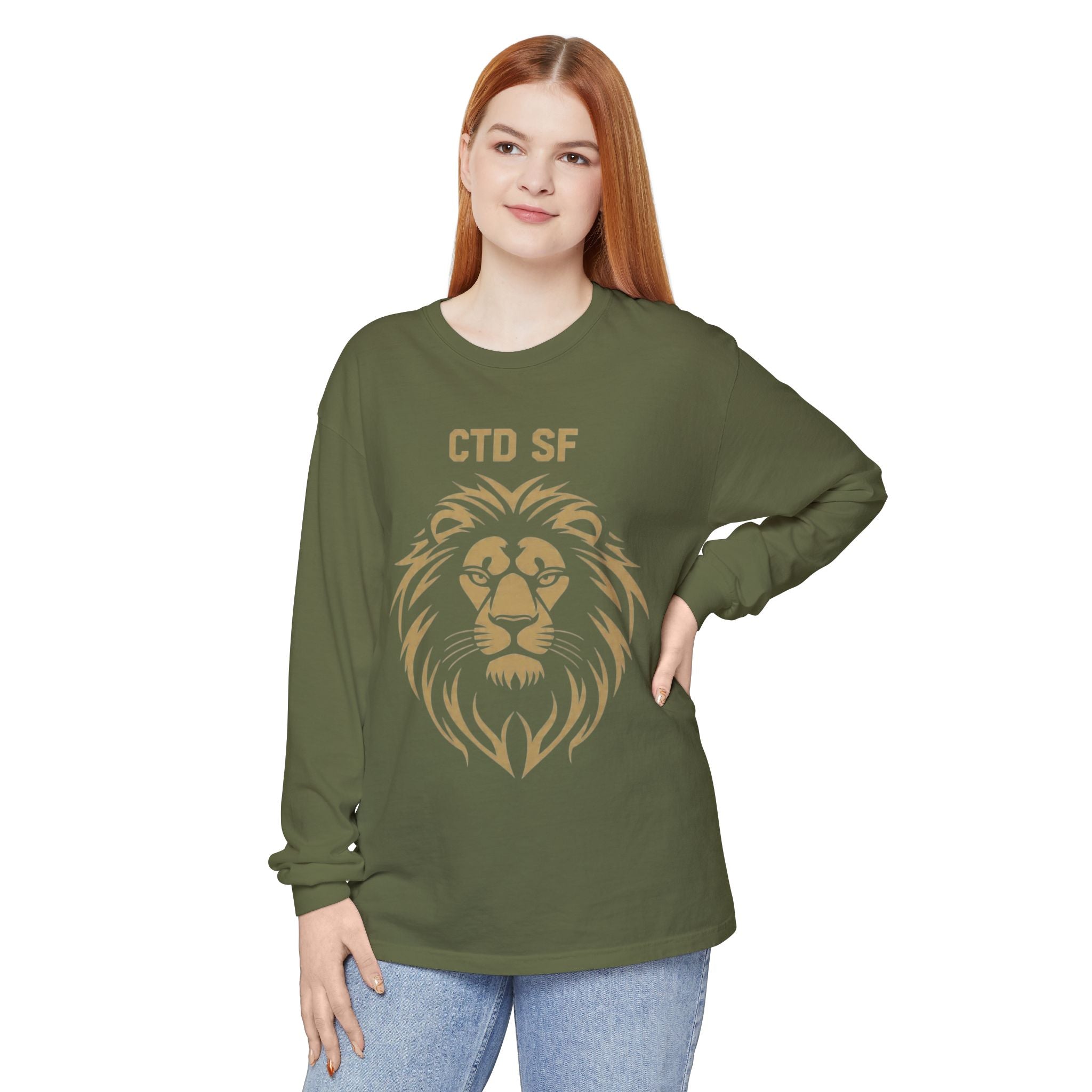 CTD SF Lion Graphic Long Sleeve Tee
