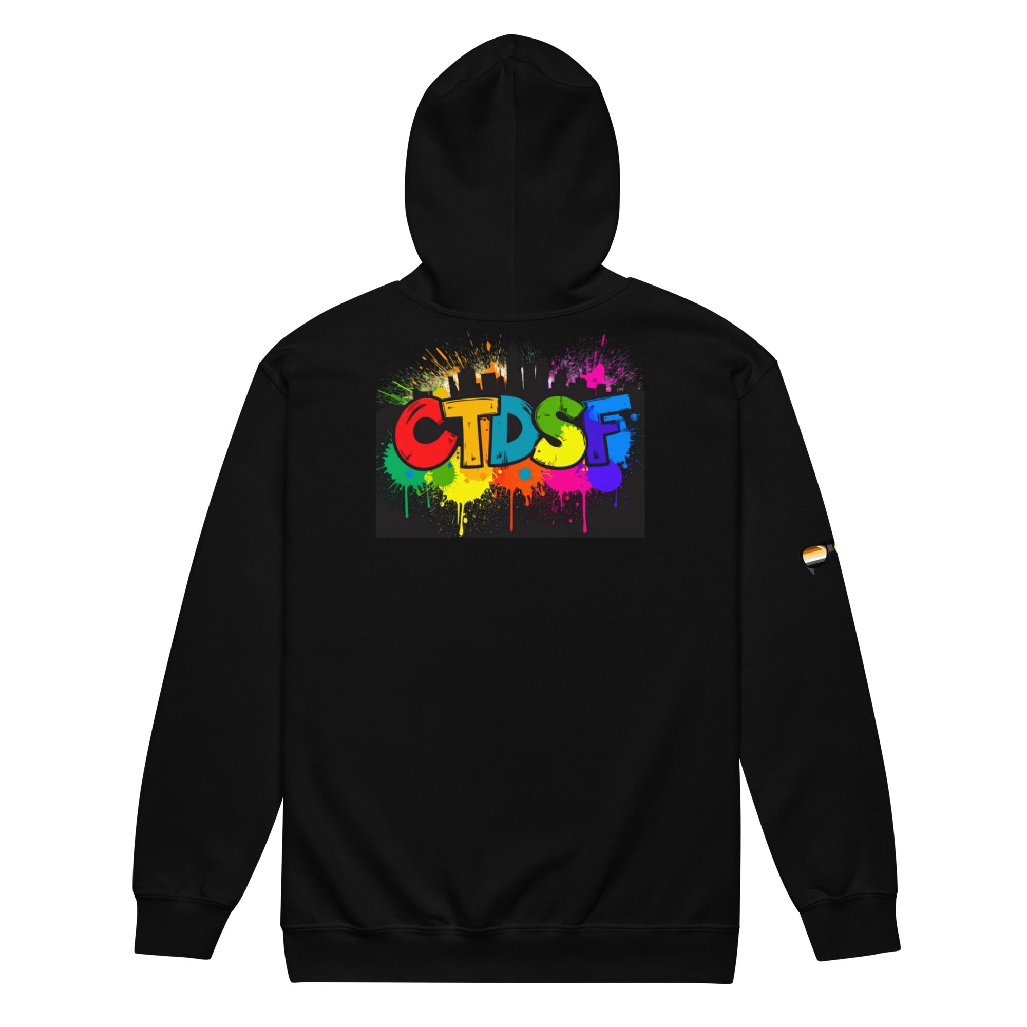 CTDSF l Graffiti SF logo Unisex heavy blend zip hoodie - CTDSF
