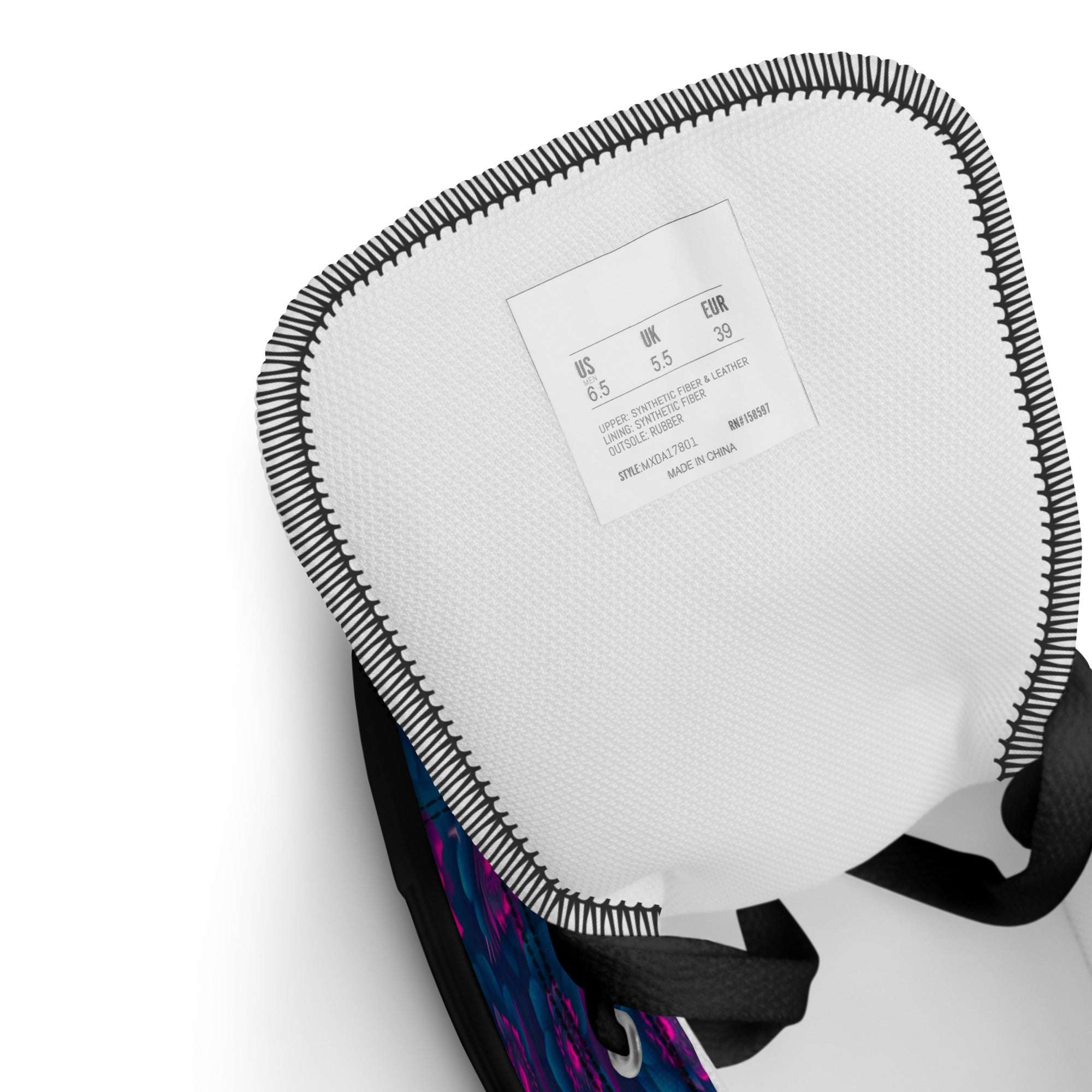 Dark Wardrobe Society Floral Men’s high top Limited run Shoes - CTDSF