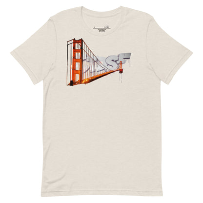 Golden Gate CTDSF Unisex t-shirt - CTDSF