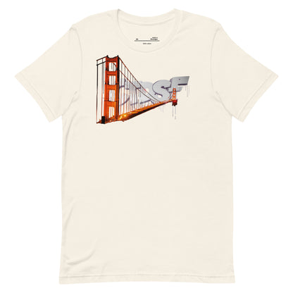 Golden Gate CTDSF Unisex t-shirt - CTDSF