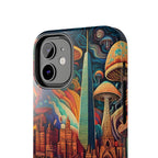 Phone Cases - Mushroom City Growth Design - CTDSF