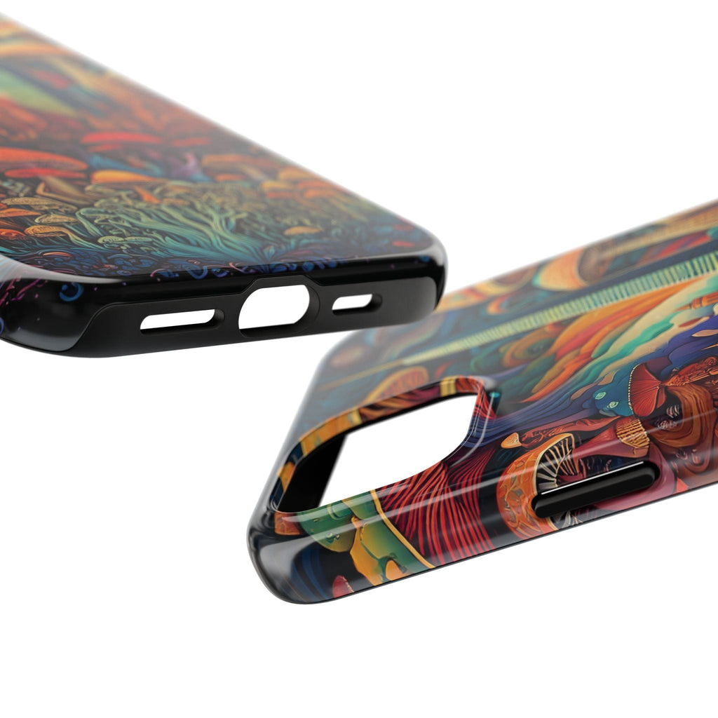 Phone Cases - Mushroom City Growth Design - CTDSF