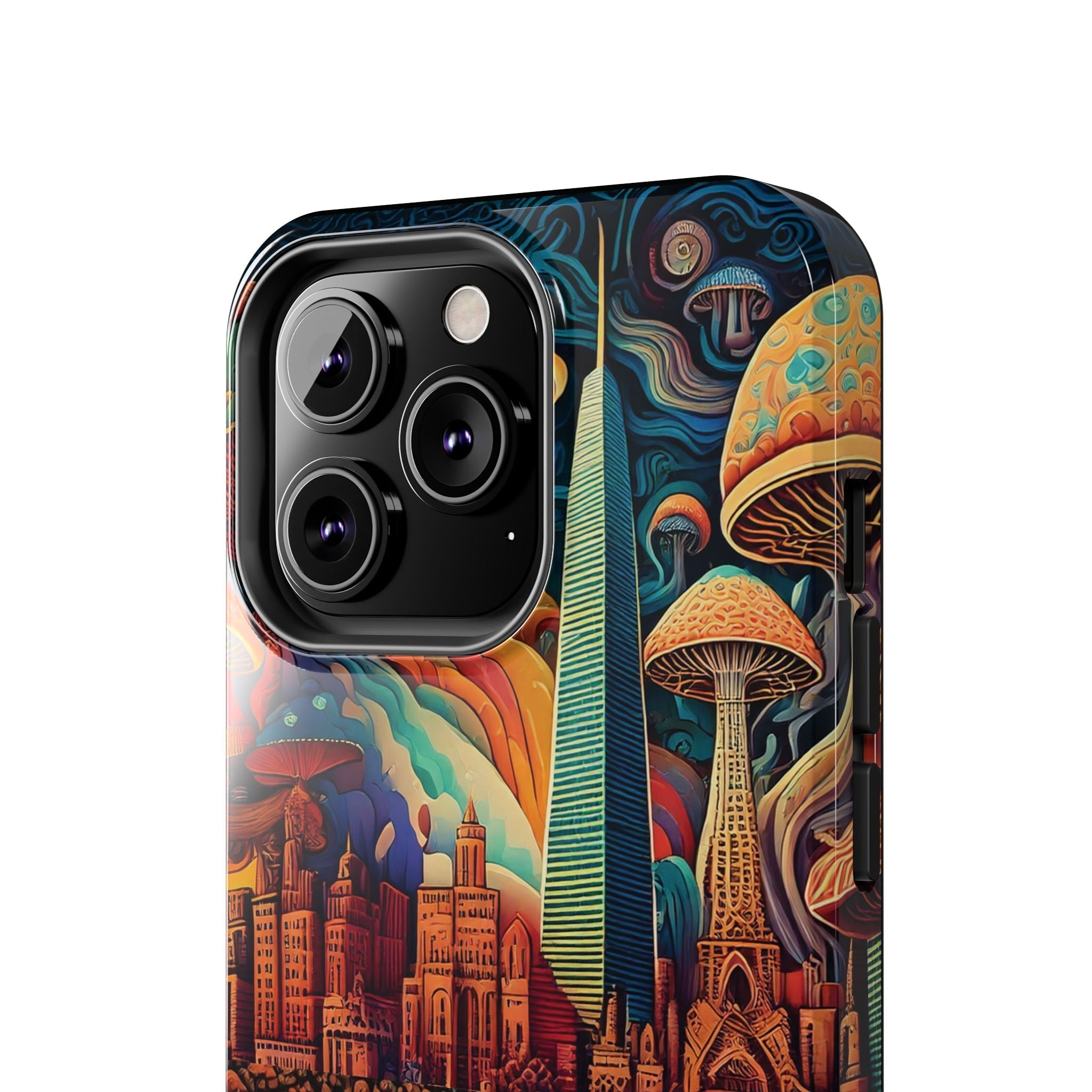 Phone Cases - Mushroom City Growth Design - CTDSF
