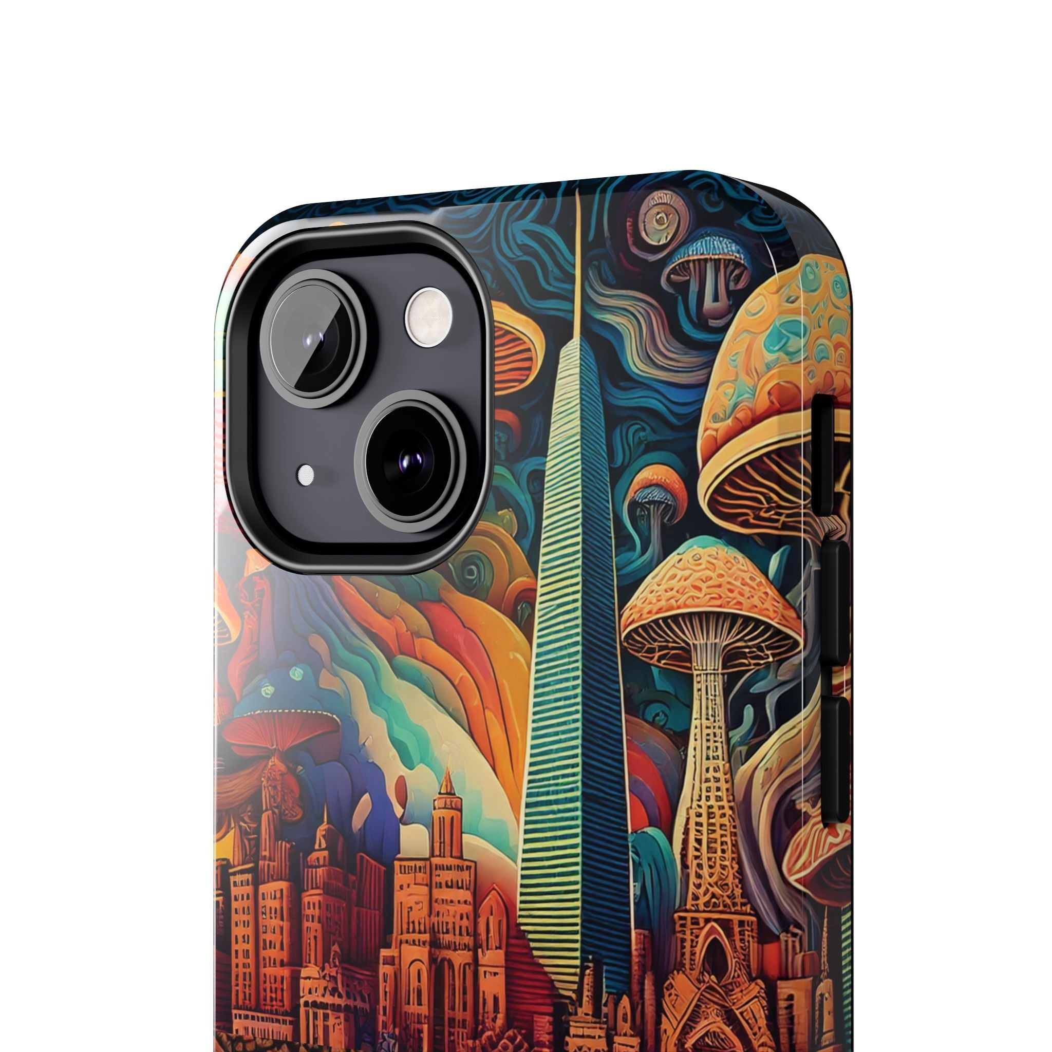 Phone Cases - Mushroom City Growth Design - CTDSF