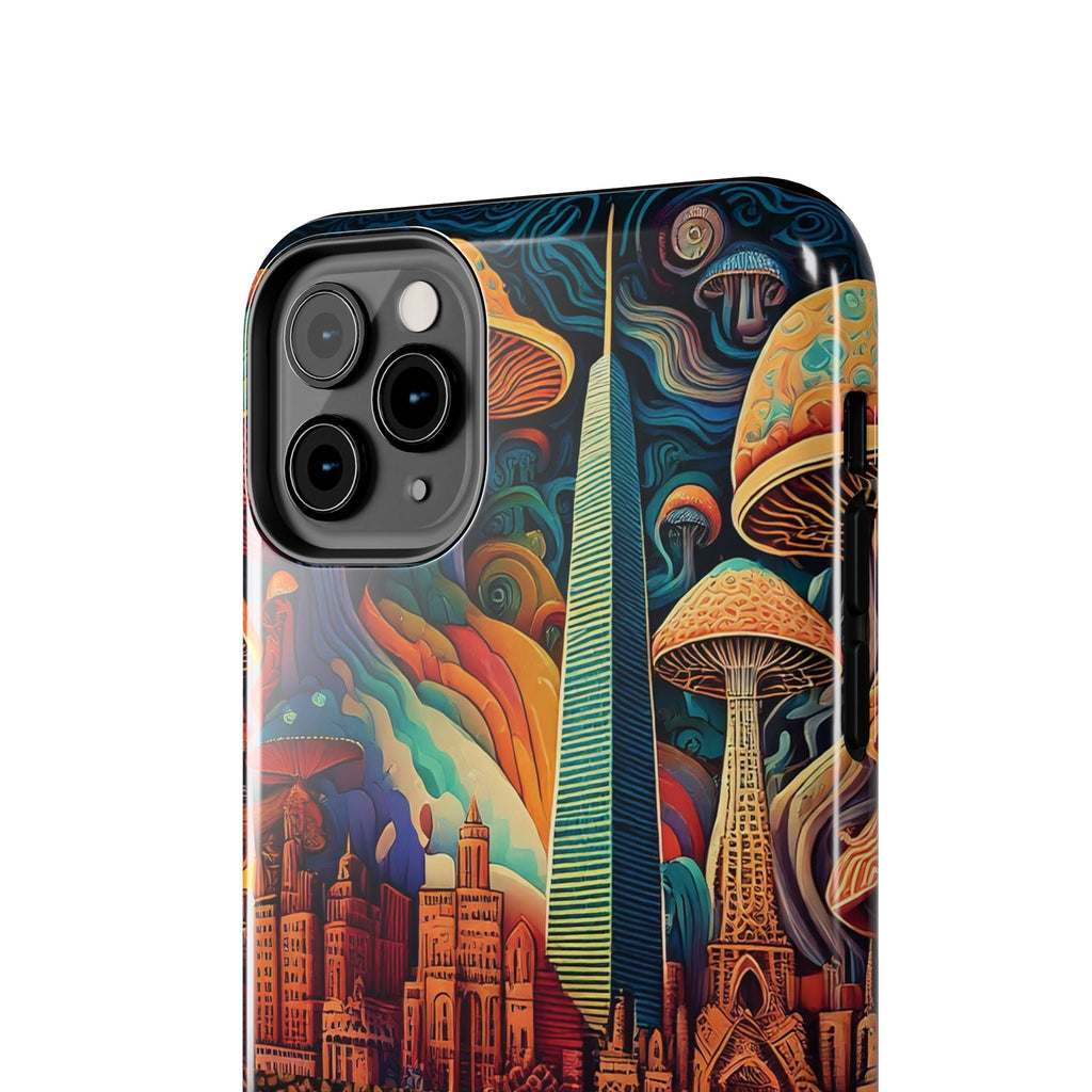 Phone Cases - Mushroom City Growth Design - CTDSF