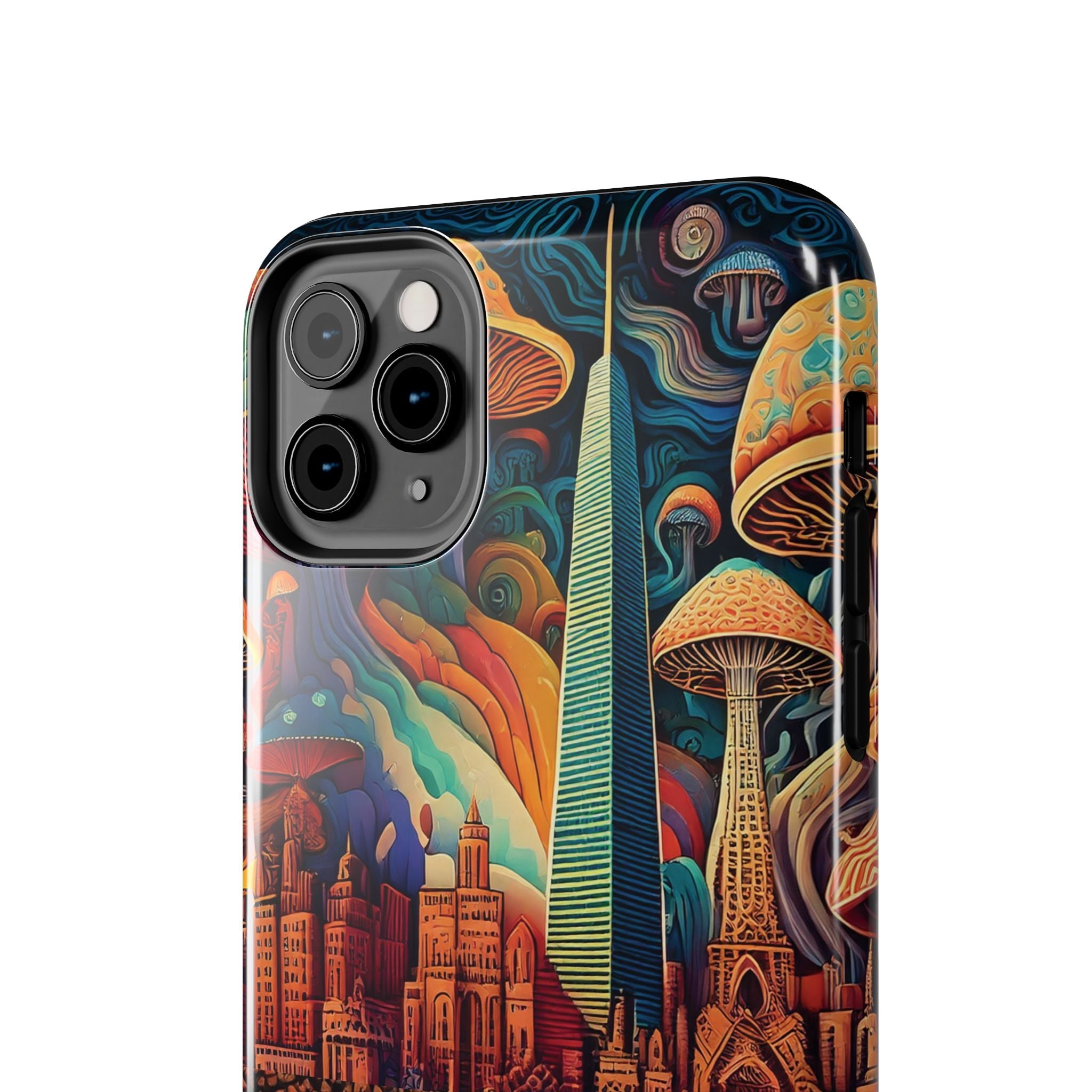 Phone Cases - Mushroom City Growth Design - CTDSF