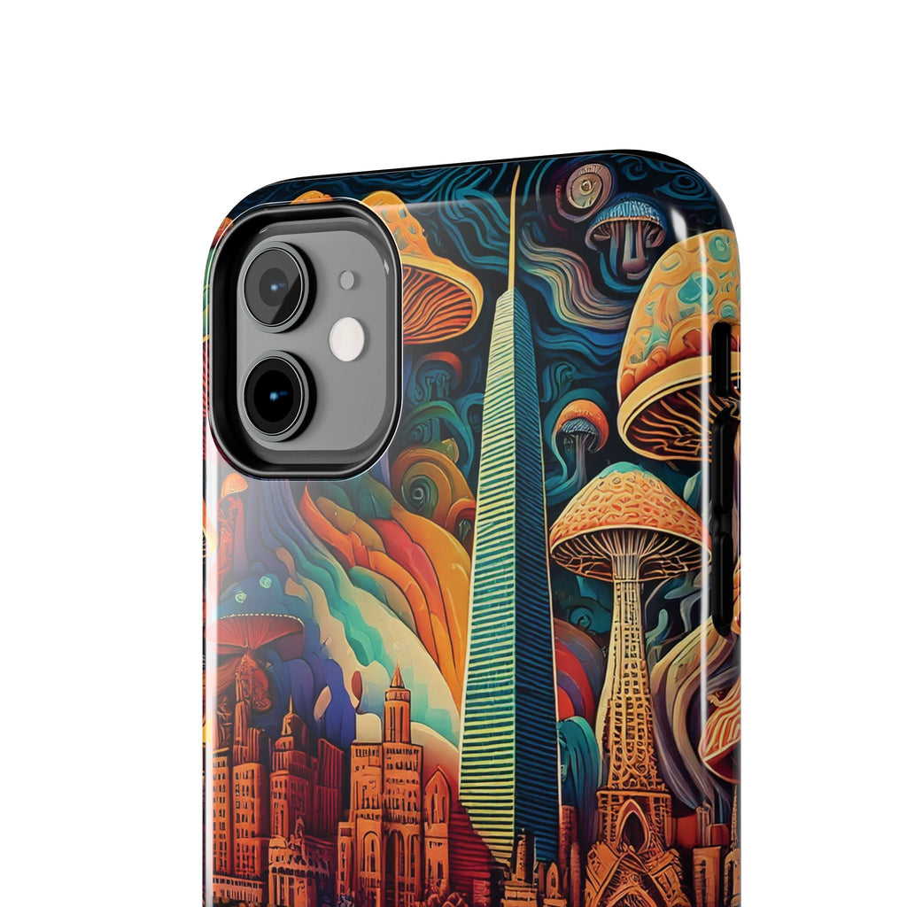 Phone Cases - Mushroom City Growth Design - CTDSF