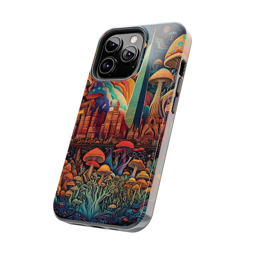Phone Cases - Mushroom City Growth Design - CTDSF