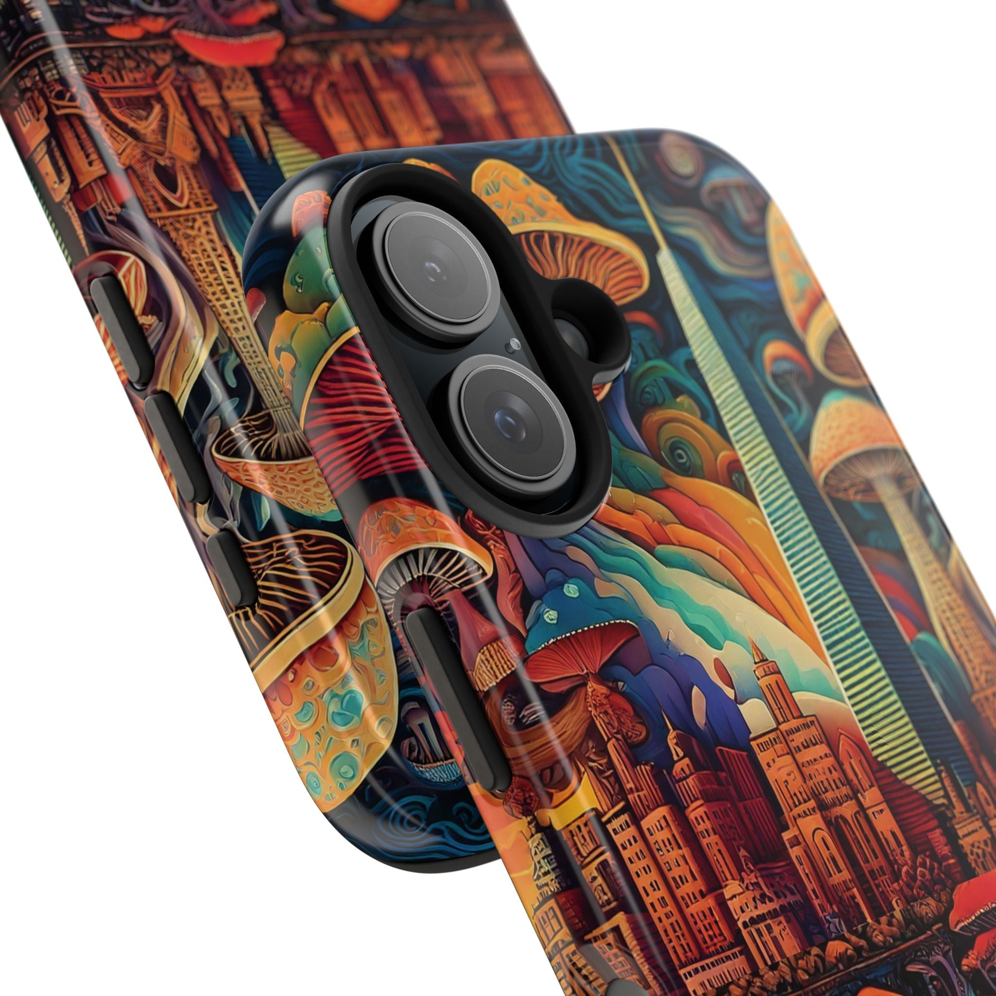 Phone Cases - Mushroom City Growth Design - CTDSF