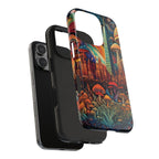 Phone Cases - Mushroom City Growth Design - CTDSF
