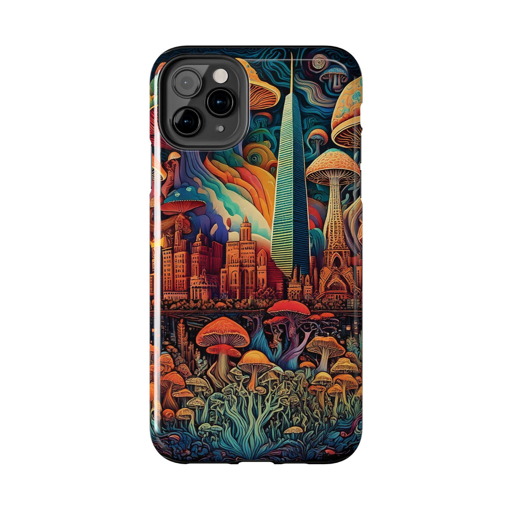 Phone Cases - Mushroom City Growth Design - CTDSF