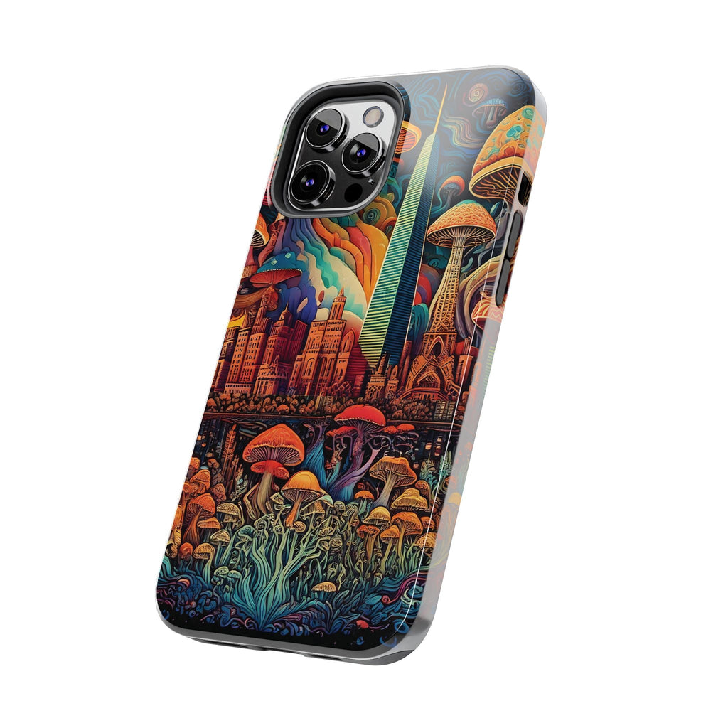 Phone Cases - Mushroom City Growth Design - CTDSF