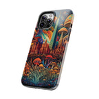 Phone Cases - Mushroom City Growth Design - CTDSF