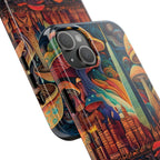 Phone Cases - Mushroom City Growth Design - CTDSF