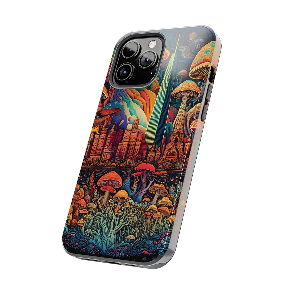 Phone Cases - Mushroom City Growth Design - CTDSF