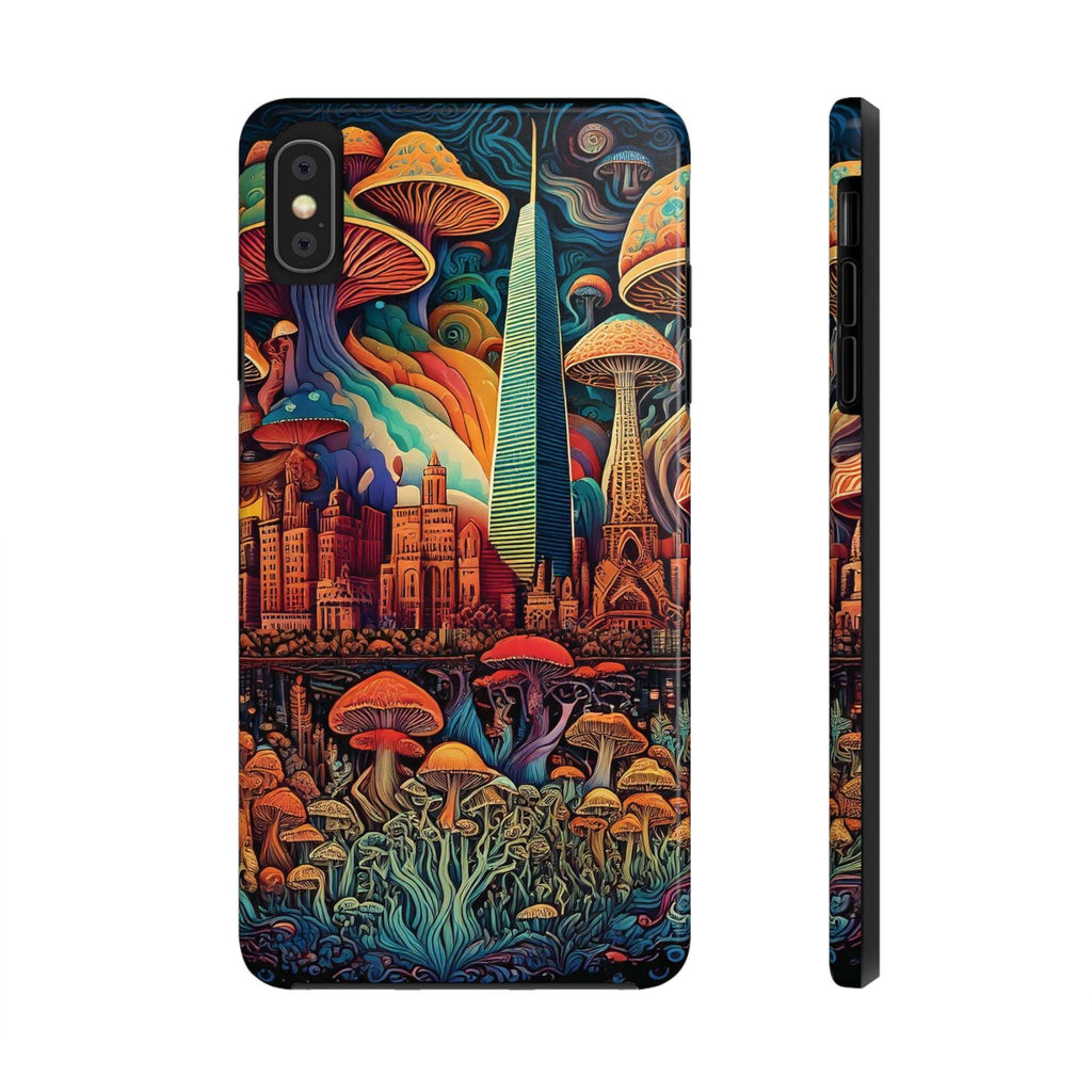 Phone Cases - Mushroom City Growth Design - CTDSF