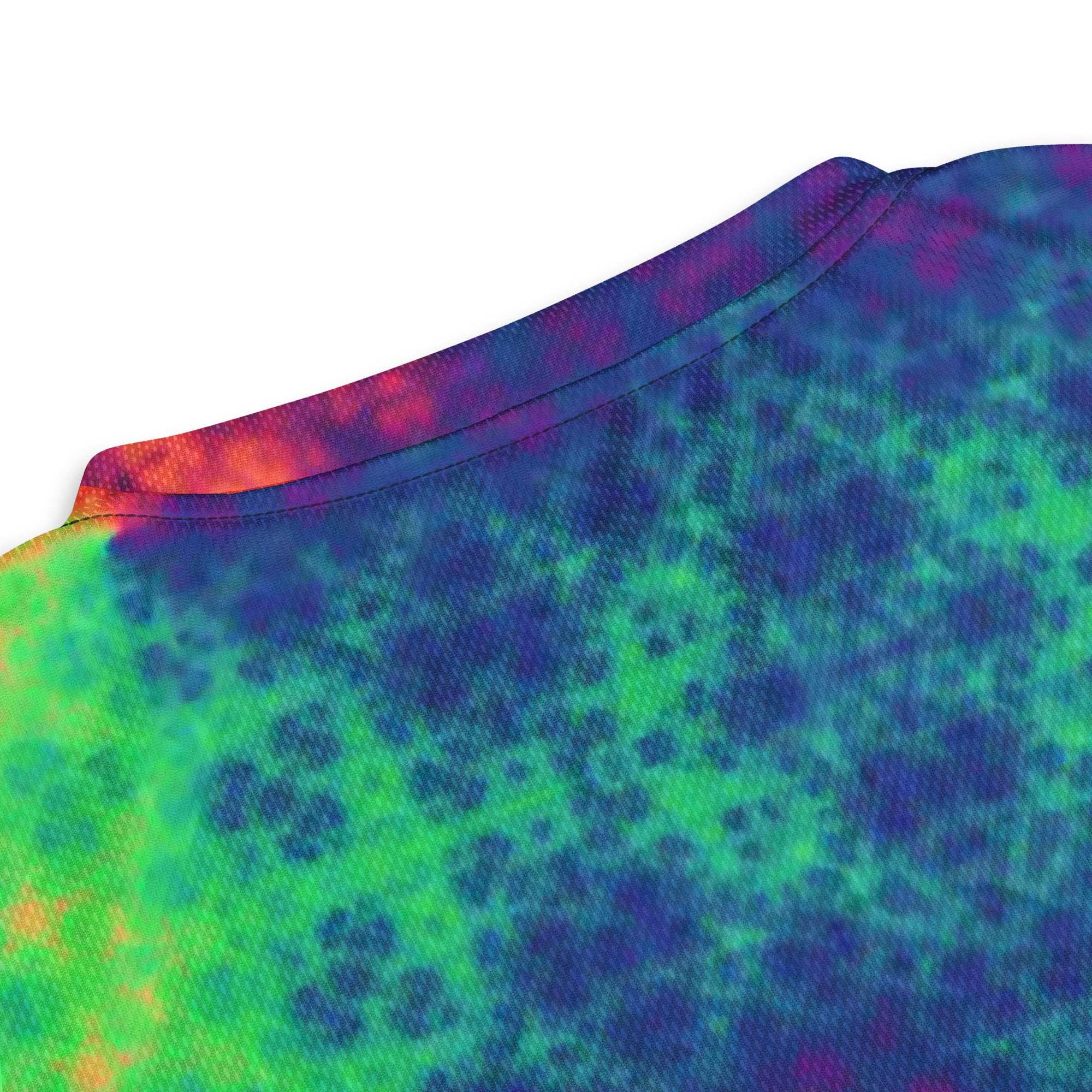 Rainbow fractled Recycled unisex sports jersey - CTDSF