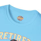 Retired Stripper Unisex Softstyle T-Shirt - Fun Gift for Celebrations - CTDSF