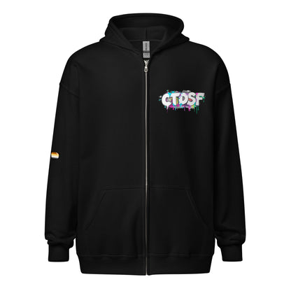Unisex heavy blend zip hoodie - CTDSF
